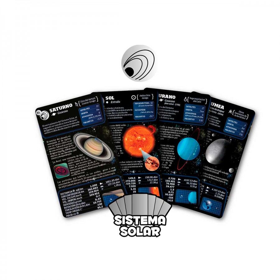 Cartas clásicas Sistema Solar Luminias