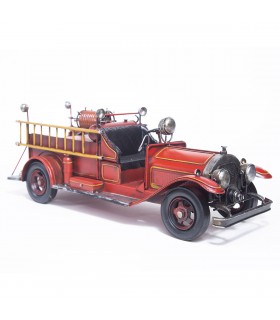 Adorno de Camión de Bomberos Rojo