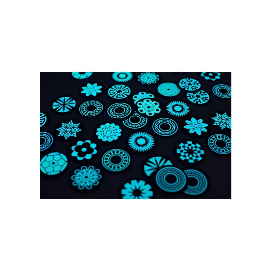 Juego de Memoria Fluo Mandalas
