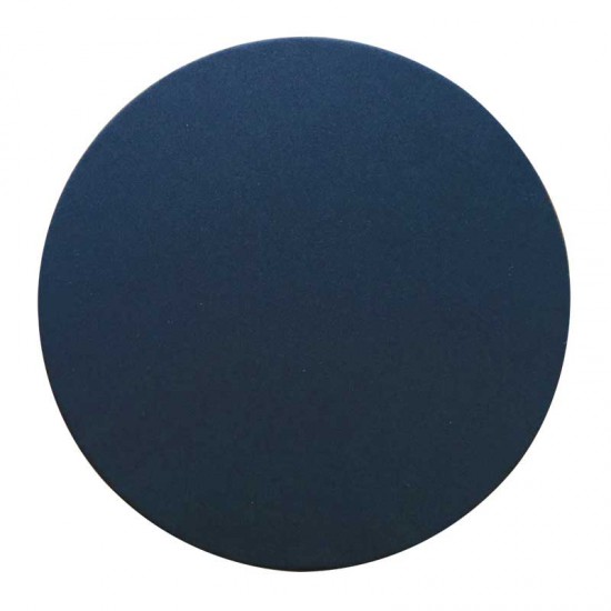 Plato de sitio Negro Liso