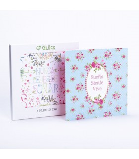 Tarjetas Sueña y Nunca dejes x 8