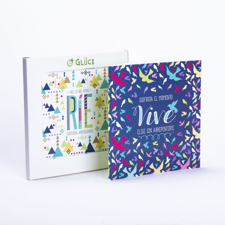 Tarjetas Vive y Ríe x 8