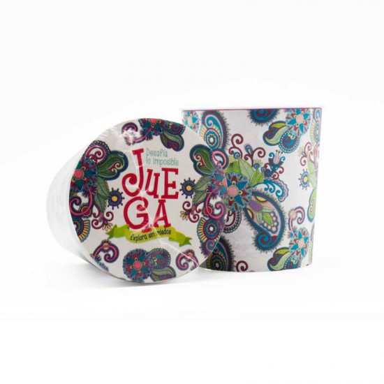 Vaso plástico Juega x 2