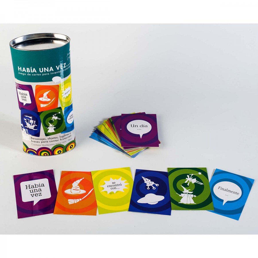 Juego Cartas Habia Una Vez Para Armar Oraciones