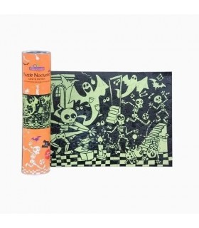 Rompecabezas Fluo 70 Pzas Esqueletos