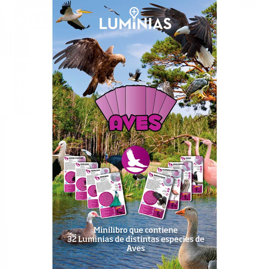 Cartas clásicas Aves Luminias