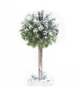 Topiario Nevado en Maceta 36 cm