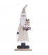 Adorno de Papá Noel de Madera con Regalos 48 cm