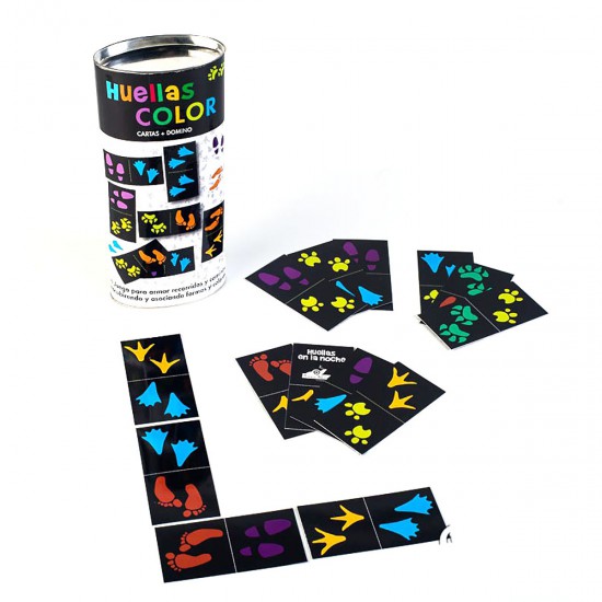 Juego Huellas Color