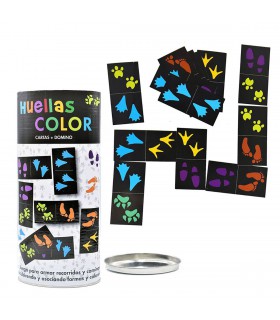 Juego Huellas Color