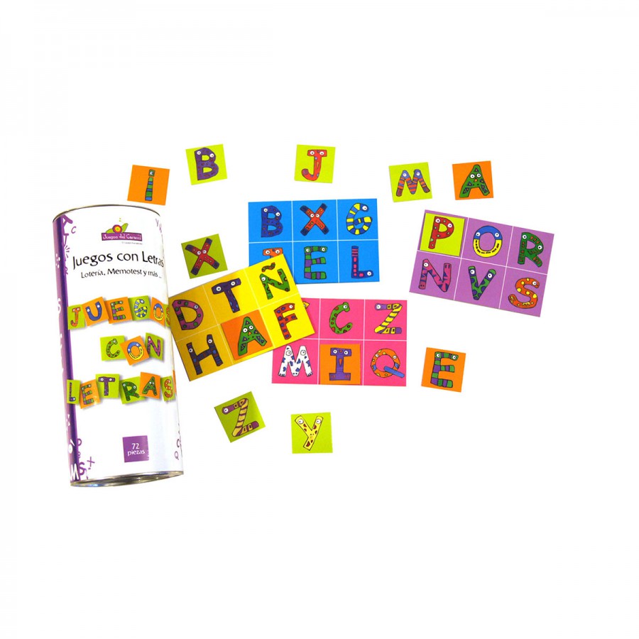 Juego Didactico Letras 4 Juegos En 1