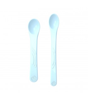 2 Cucharas 4M Azules Twistshake