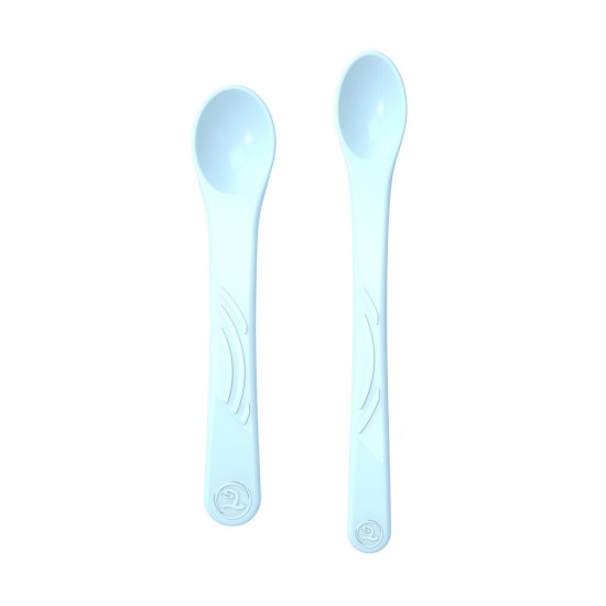 2 Cucharas 4M Azules Twistshake
