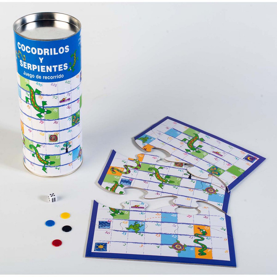 Juego Cocodrilos y Serpientes