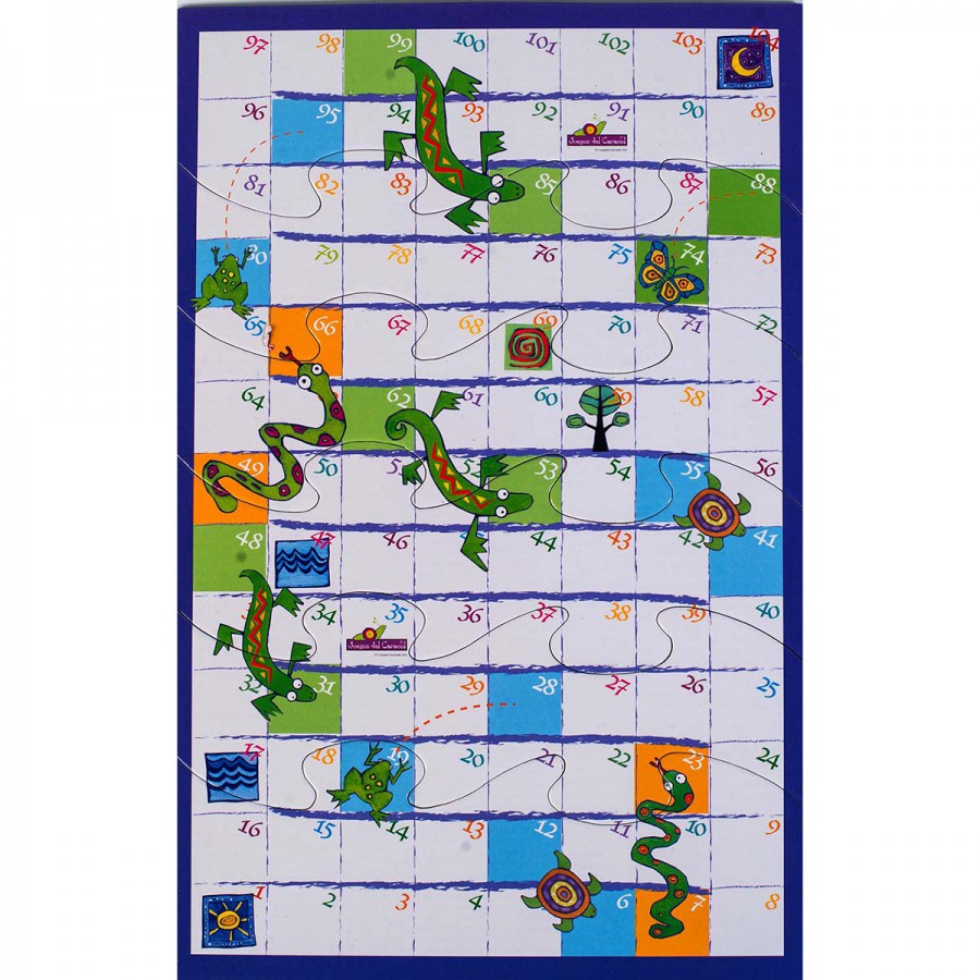 Juego Cocodrilos y Serpientes