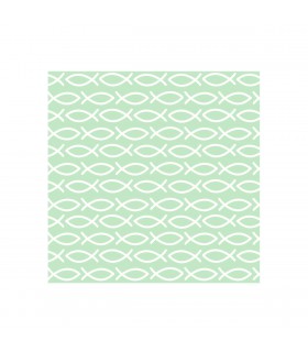 Servilletas 33x33 Religious Green