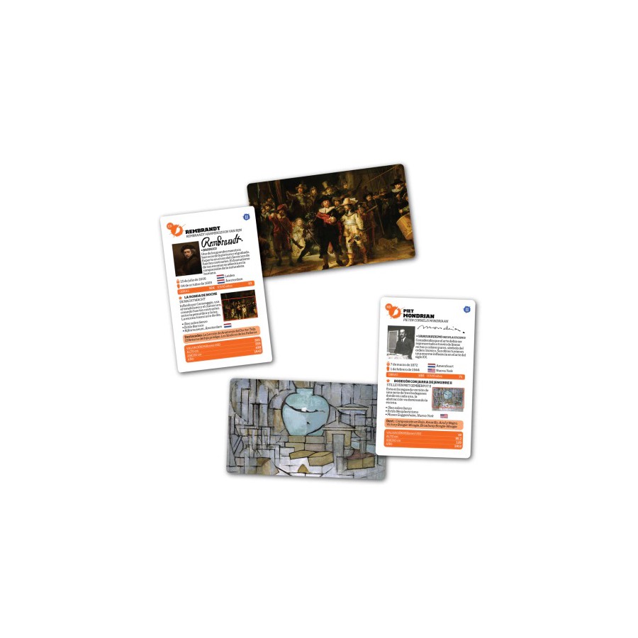 Cartas Clásicas Arts Pintores Vol II Luminias