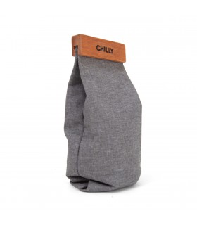 Yerbera De Tela 500 Grs Chilly Gris oscuro