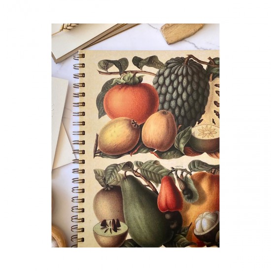 Cuderno Liverpool Anillado Frutas