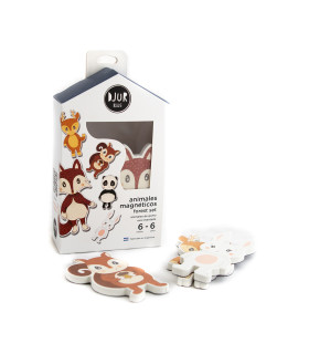 Set De Imanes Animales del Bosque