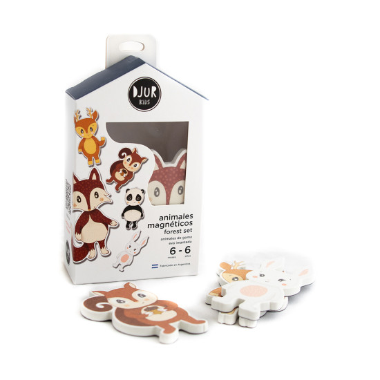 Set De Imanes Animales del Bosque