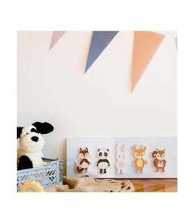 Set De Imanes Animales del Bosque