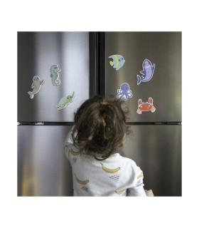 Set De Imanes Animales del Océano