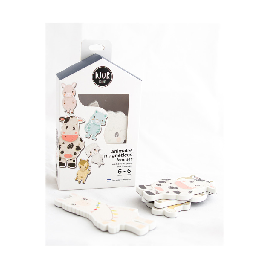 Set De Imanes Animales de la Granja