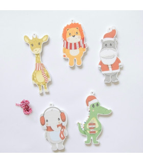 Animales De La Jungla Para El Agua Edicion Navidad