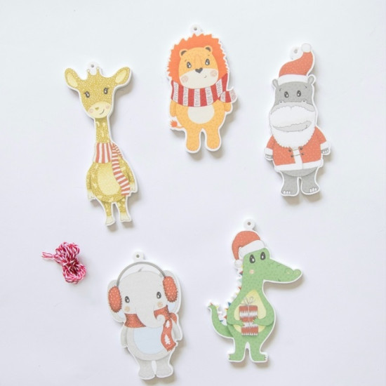 Animales De La Jungla Para El Agua Edicion Navidad