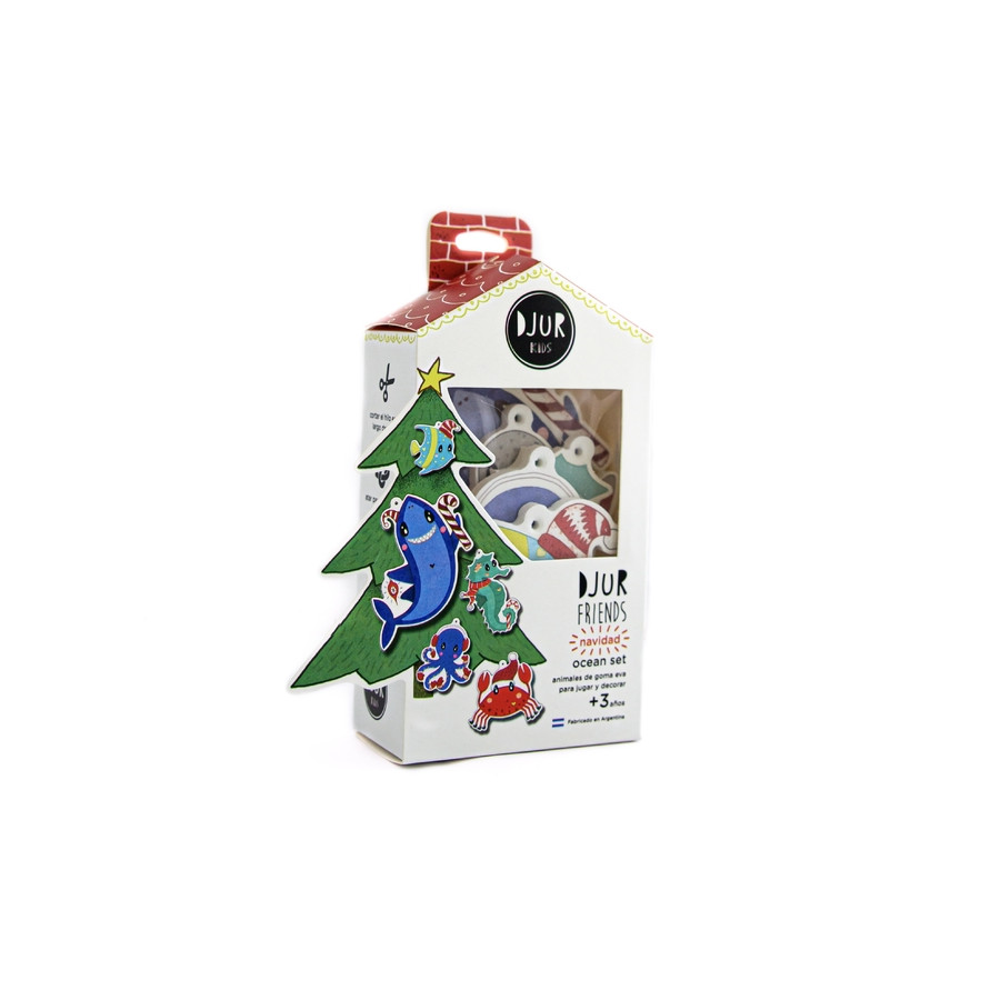 Animales Del Oceano Para El Agua Edicion Navidad