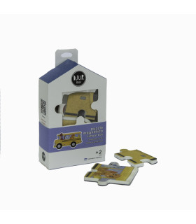 Rompecabezas Magnetico Transportes Dinosaurios