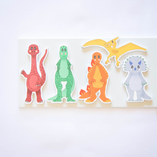 Set De Imanes Dinosaurios