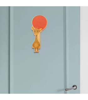 Pizarra Decorativa Globo Jirafa