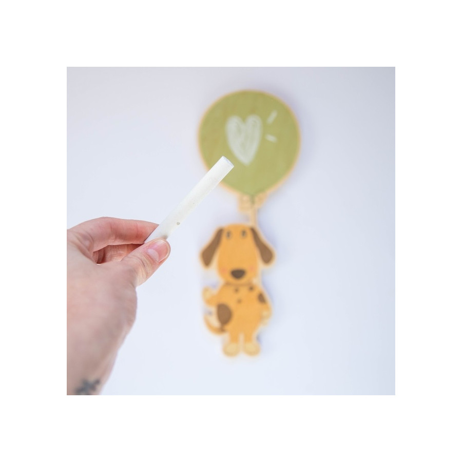 Pizarra Decorativa Globo Perro