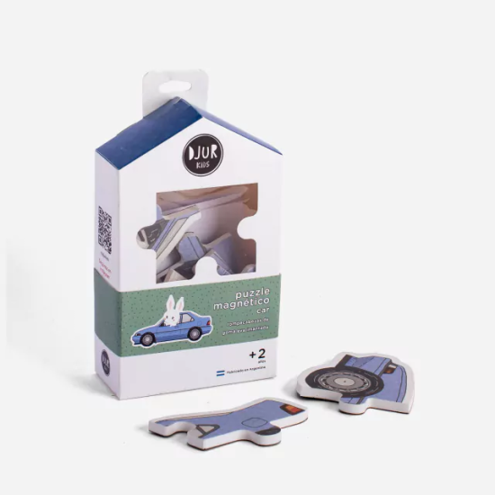 Rompecabezas Magnetico Transportes Conejo