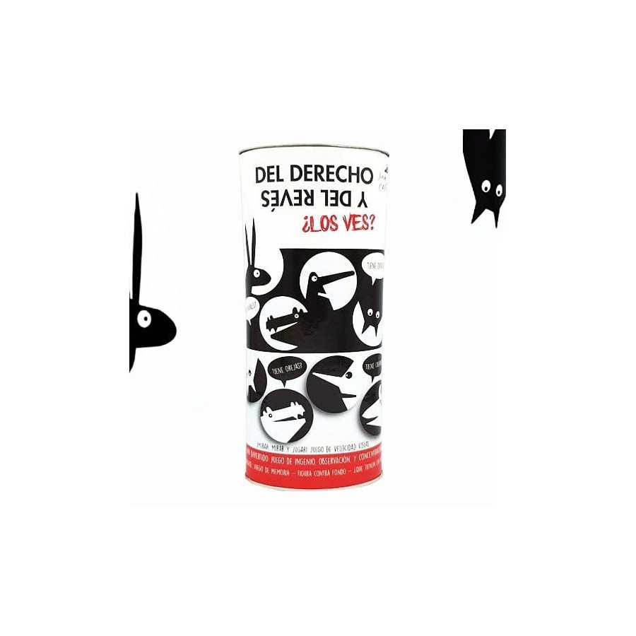 Juego de Cartas Del Derecho Y Del Reves