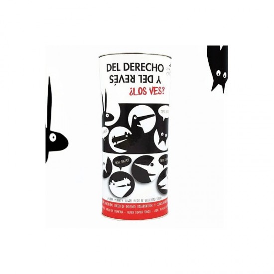 Juego de Cartas Del Derecho Y Del Reves