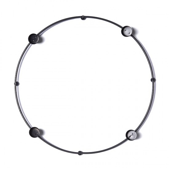 Portavelas Metalico 30 cm