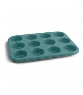 Molde de Acero al Carbono para 12 Muffins Jamie Oliver