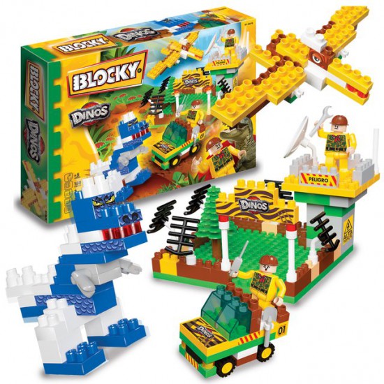 Ladrillos Blocky Dinosaurios 150 Piezas