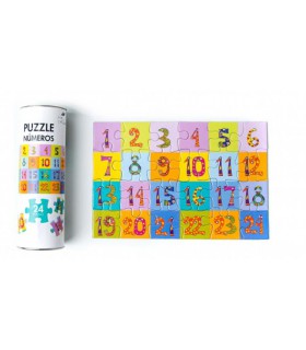 Rompecabezas 24 Pzas Numeros