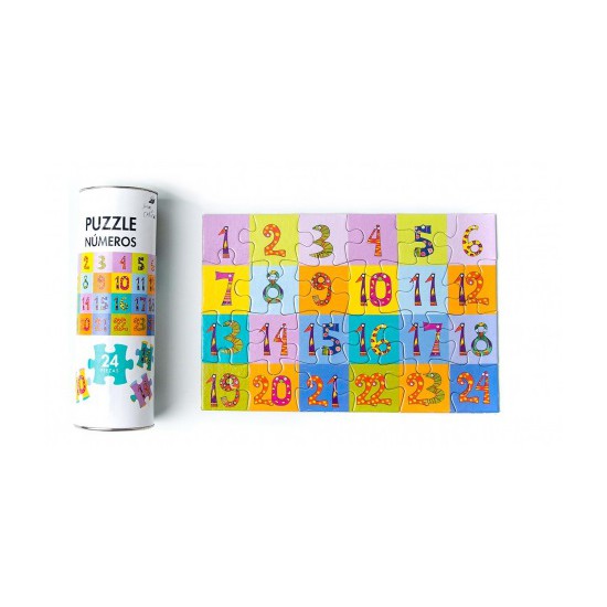 Rompecabezas 24 Pzas Numeros