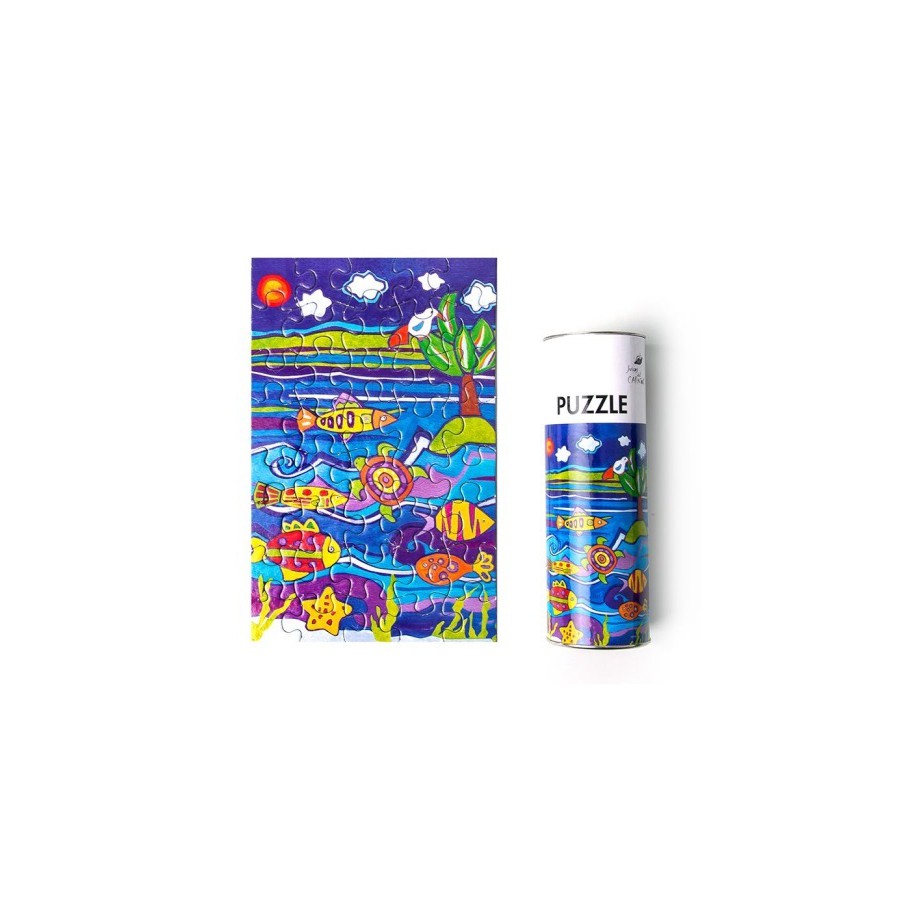 Rompecabezas 40 Pzas Fondo Del Mar