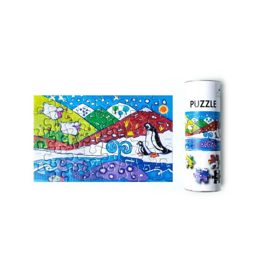 Rompecabezas 40 Pzas Pinguino