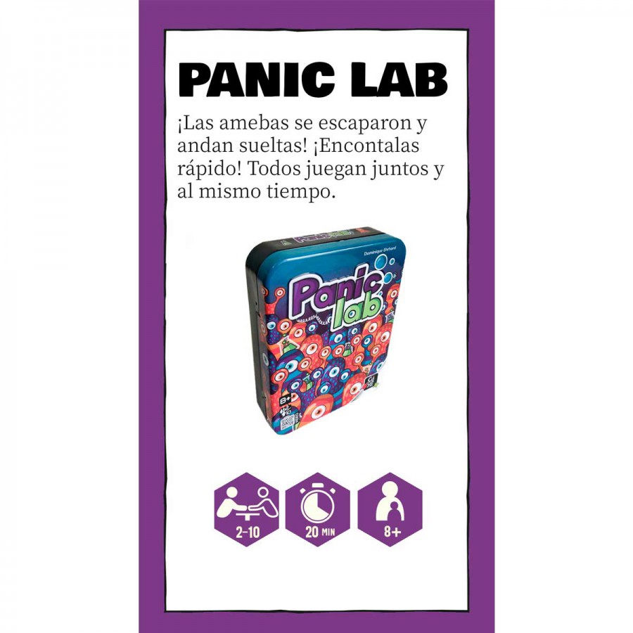 Juego de Mesa Panic Lab