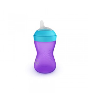 Vaso 300ml Boquilla Flexible Avent Violeta
