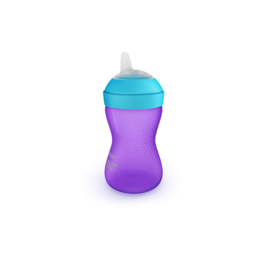 Vaso 300ml Boquilla Flexible Avent Violeta