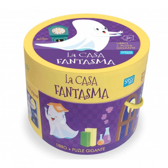 Libro Más Rompecabezas Casa Fantasma