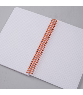 Cuaderno Cuadriculado 14x20 Colorblock Lila Fera Design